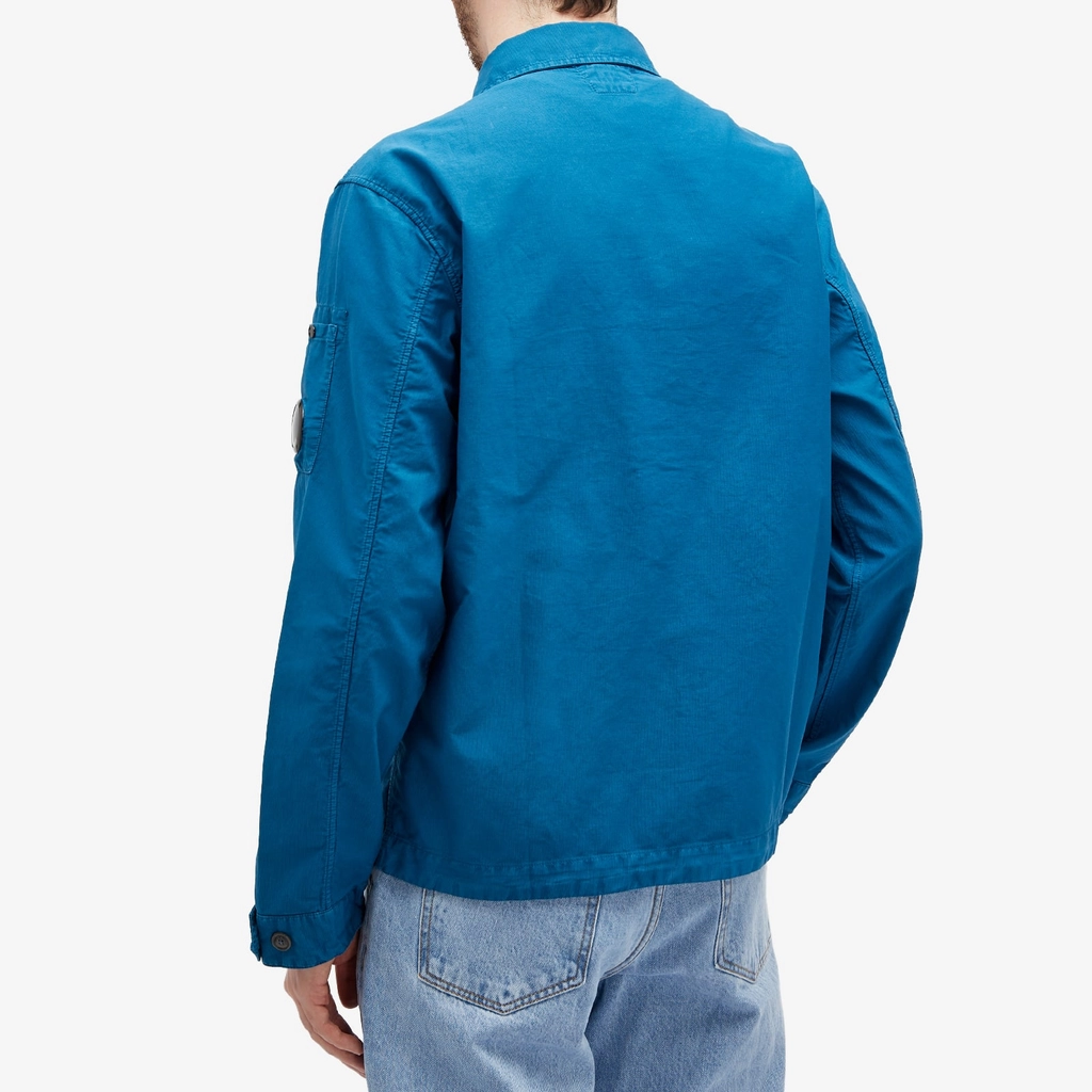 CP Company Men's Ottoman Shirt Ink Blue
